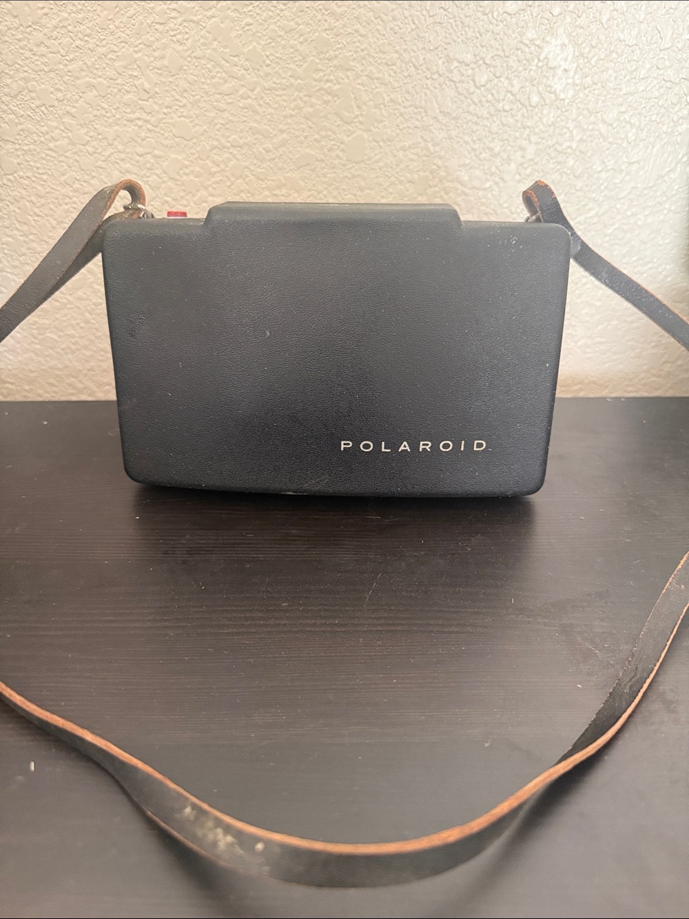 Vintage 1960 Polaroid Black Portable Camera
